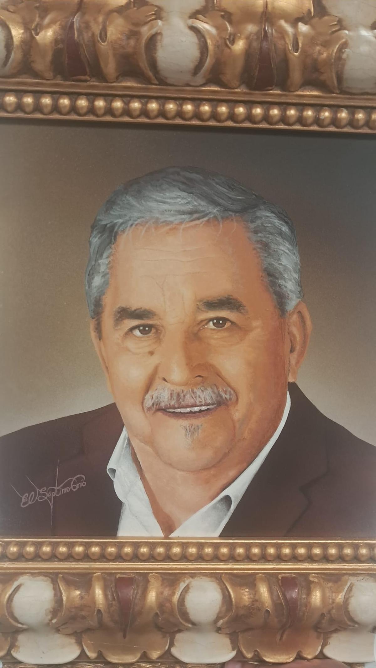 Reatrato de Aníbal Vázquez.