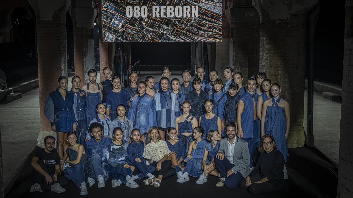 Los bailarines de la compañía de danza del Ballet de Barcelona que ha participado en la segunda edición de 080 Reborn.
