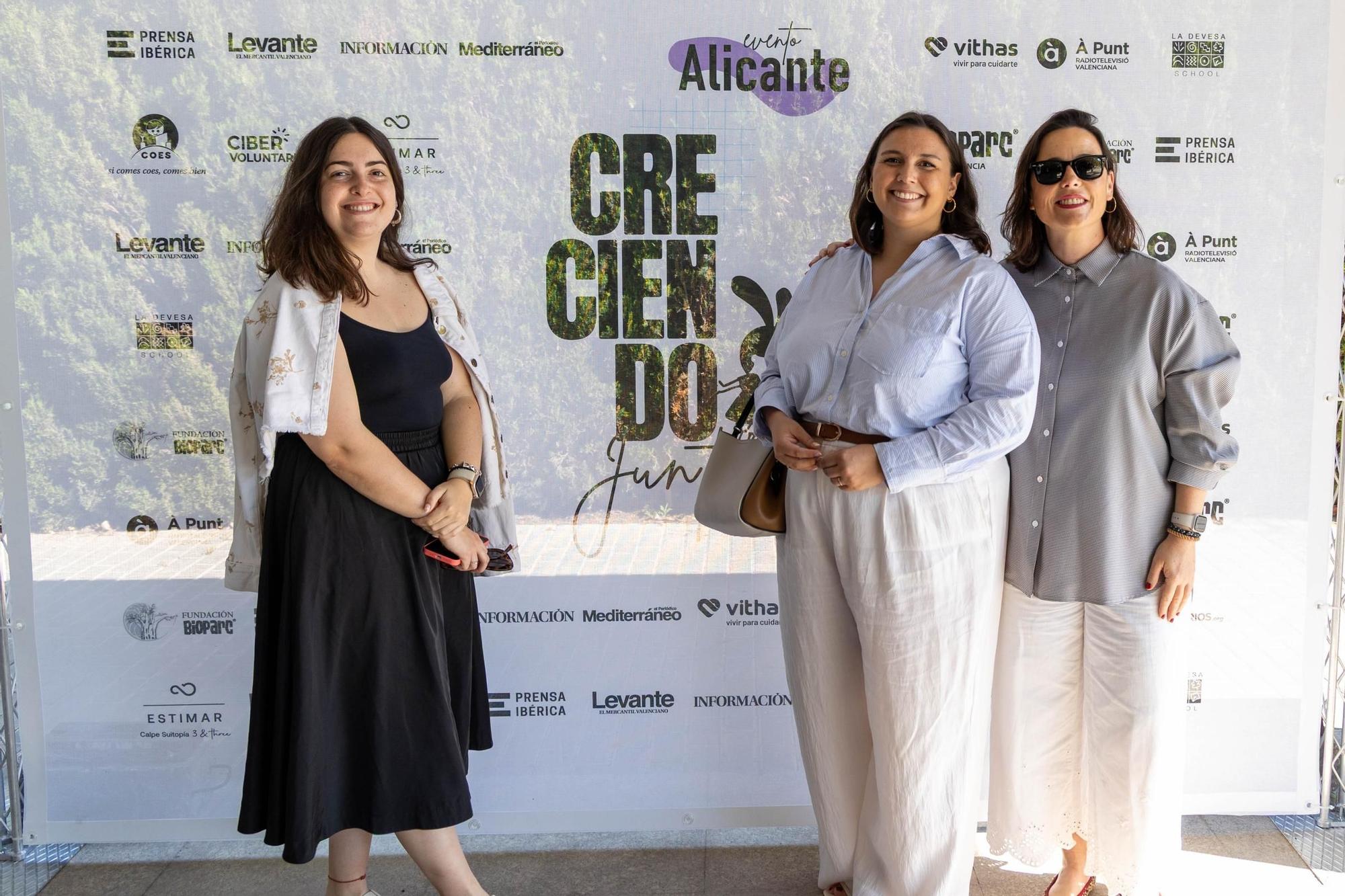 El evento "Creciendo Juntos" ha llegado a Alicante