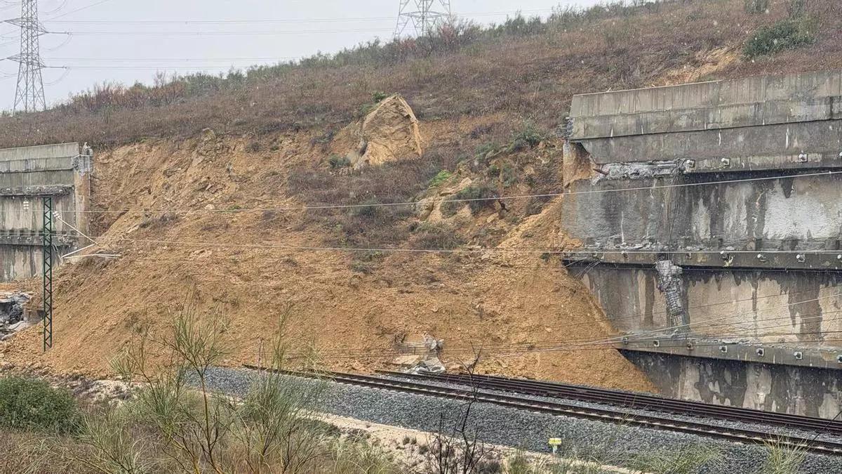 Desprendimiento en Álora,