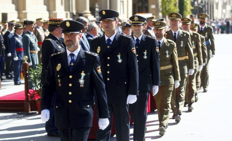 La Guardia Civil rinde homenaje a la Virgen del Pilar, su patrona.