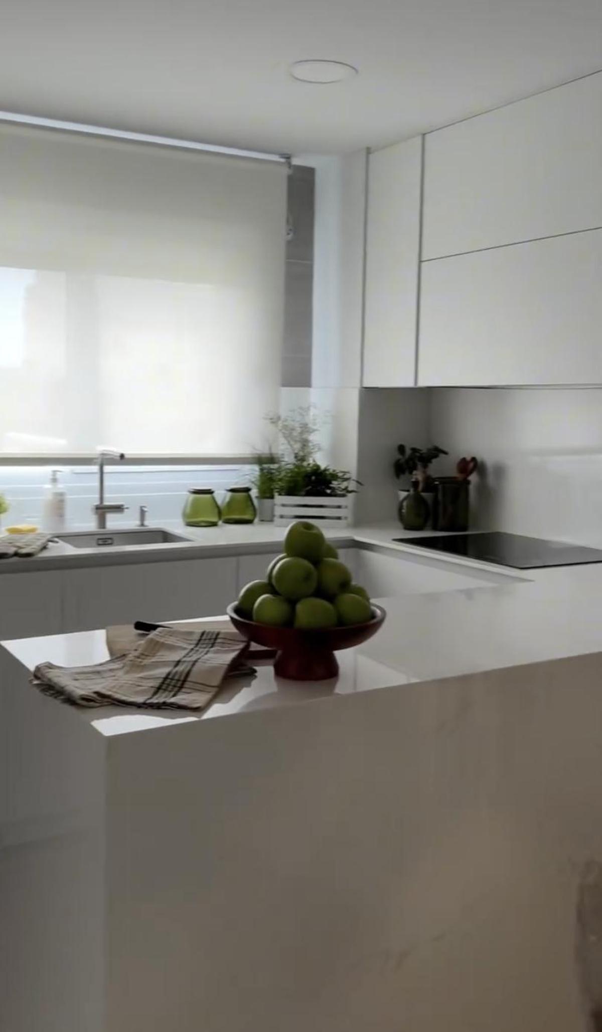 La cocina mezcla modernidad y utilidad