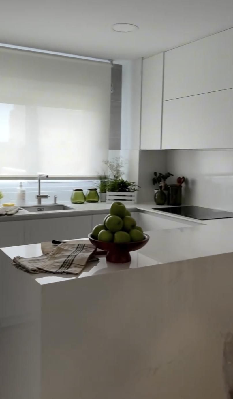 La cocina mezcla modernidad y utilidad