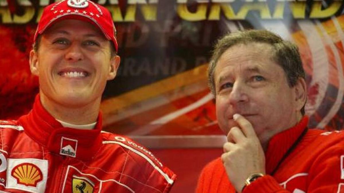Schumacher y Todt, en su etapa en Ferrari