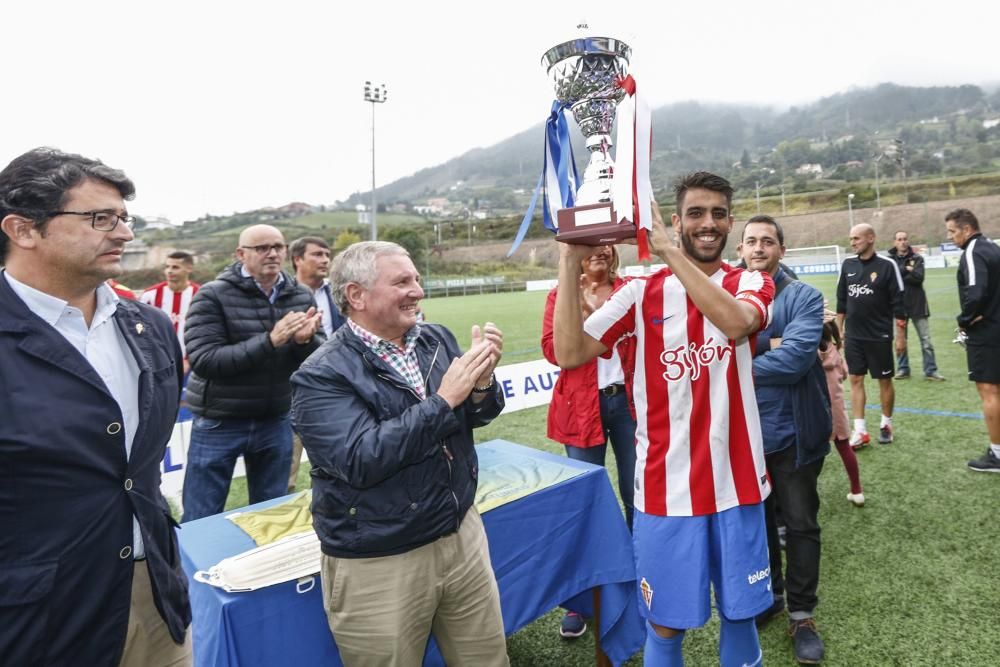 Final de la Copa Federación entre el Real Avilés y el Sporting B