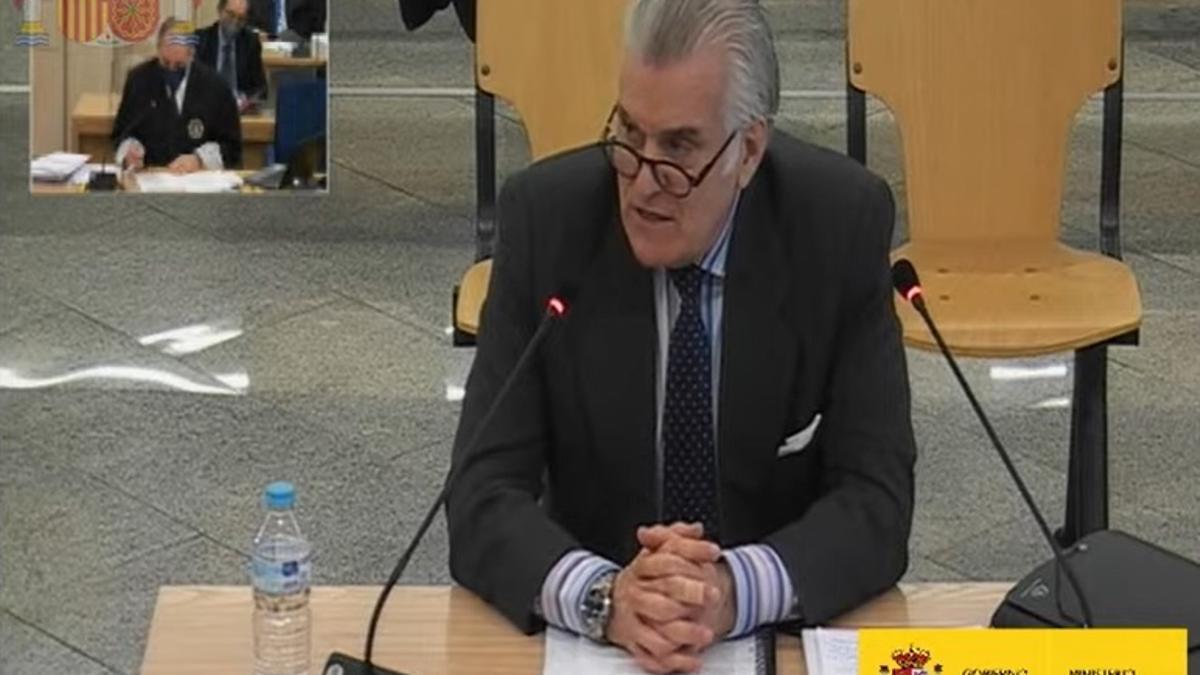 Una imagen de Bárcenas durante el juicio.