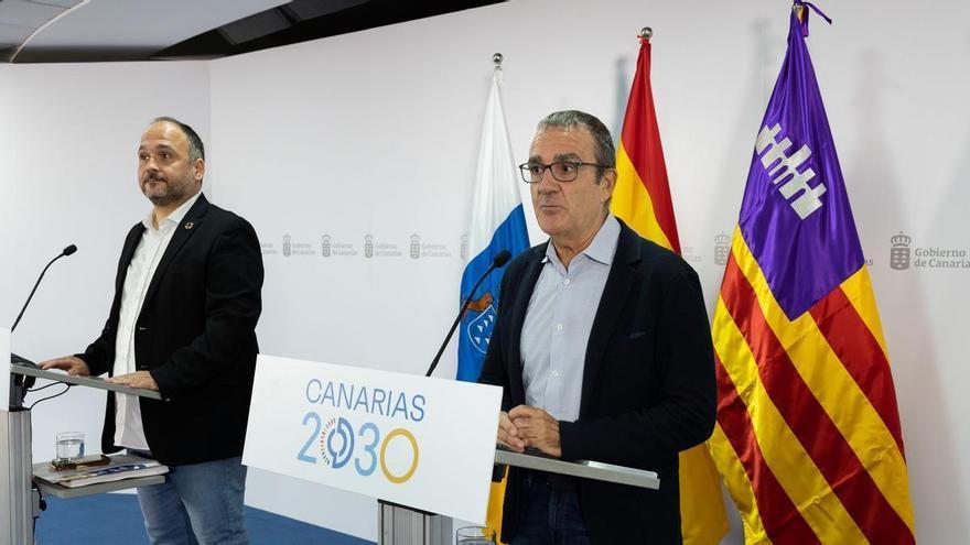 Frente canario-balear para exigir a Madrid que allane el camino a la descarbonización