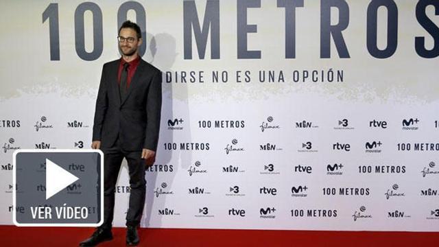 Rovira en la presentación de la película.