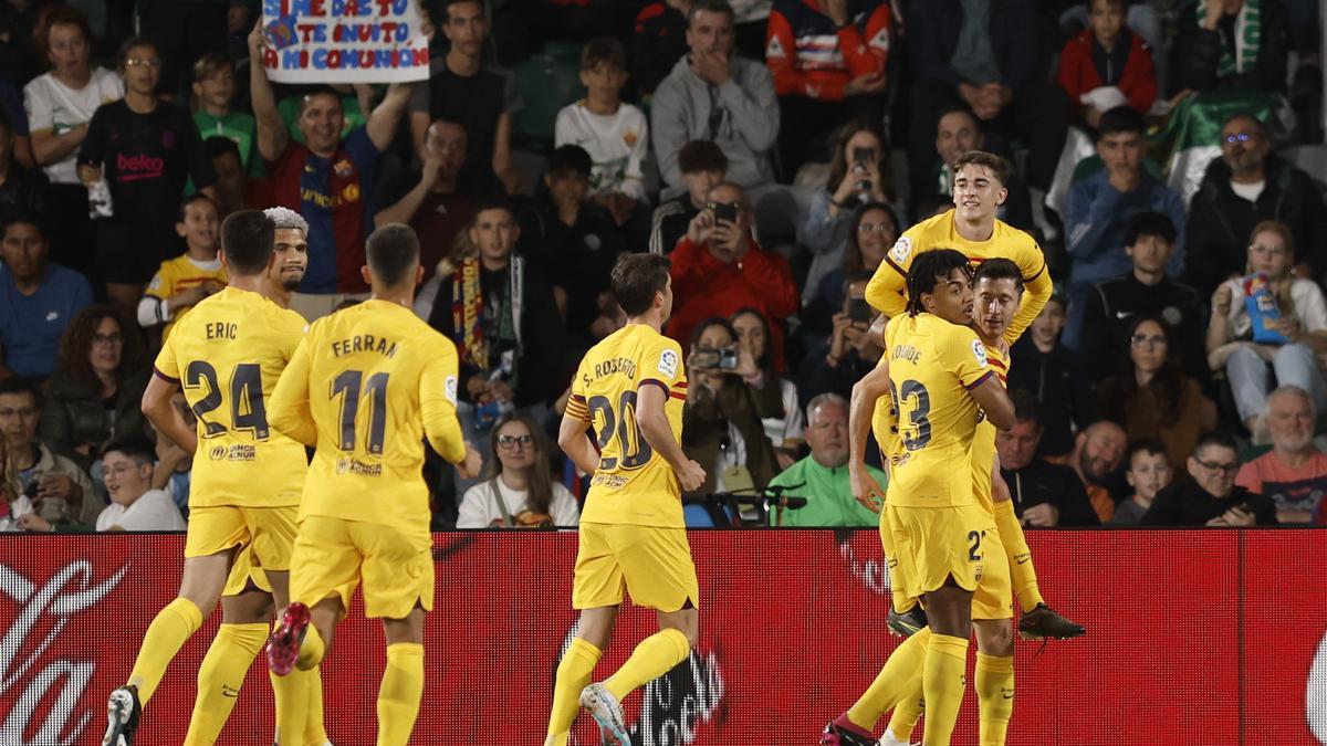 El 1x1 del FC Barcelona ante el Elche