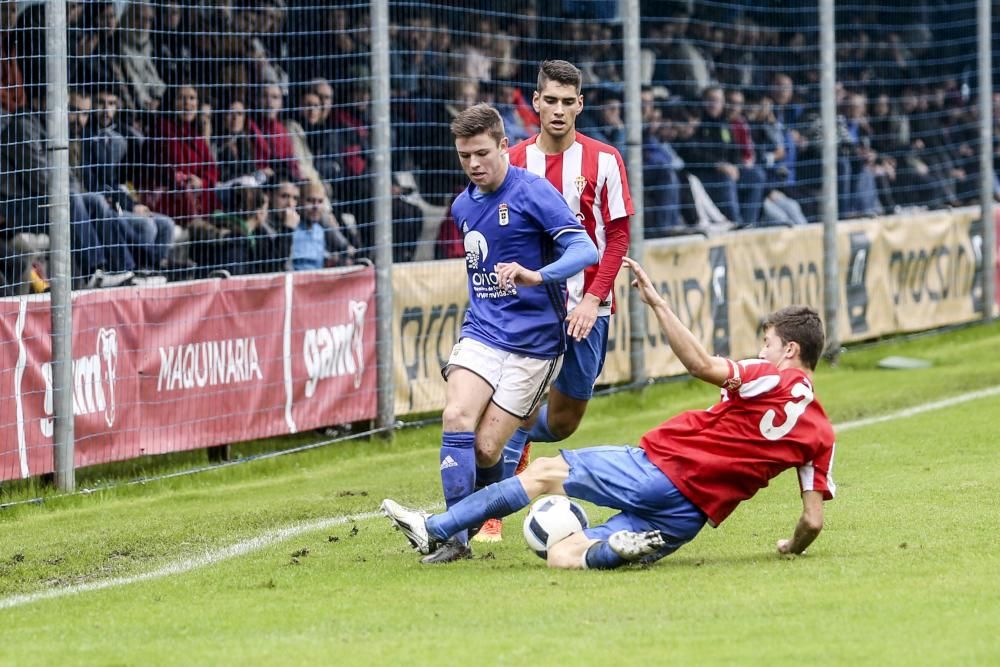 Partido entre el Real Oviedo y el Sporting Juvenil División de Honor