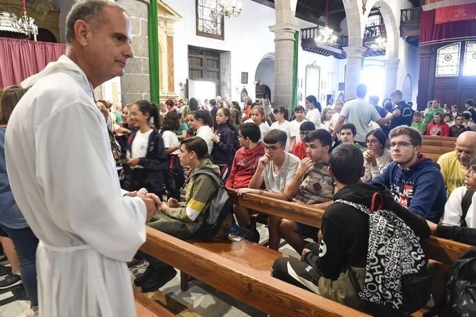 14-10-19 GRAN CANARIA. IGLESIA DE SANTA MARIA DE GUIA. SANTA MARIA DE GUIA. La Virgen del Pino en la Iglesia de Santa Maria de Guía. Fotos: Juan Castro.  | 14/10/2019 | Fotógrafo: Juan Carlos Castro