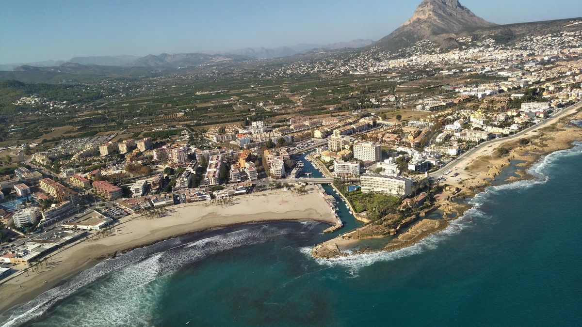 Imatge del litoral de Xàbia