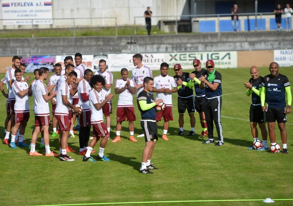 Selección de Venezuela en Galicia