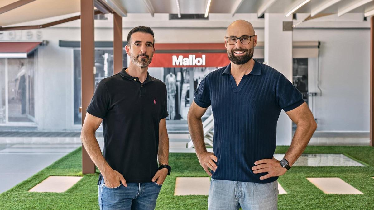 Josep Carles Albó, gerent de la companyia, i Jaume Mallol, director i propietari de l’empresa.