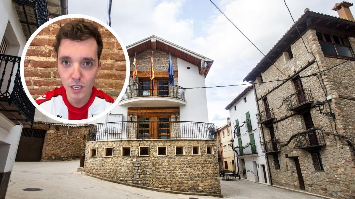 El municipio turolense ha recibido la visita de este popular influencer gastronómico