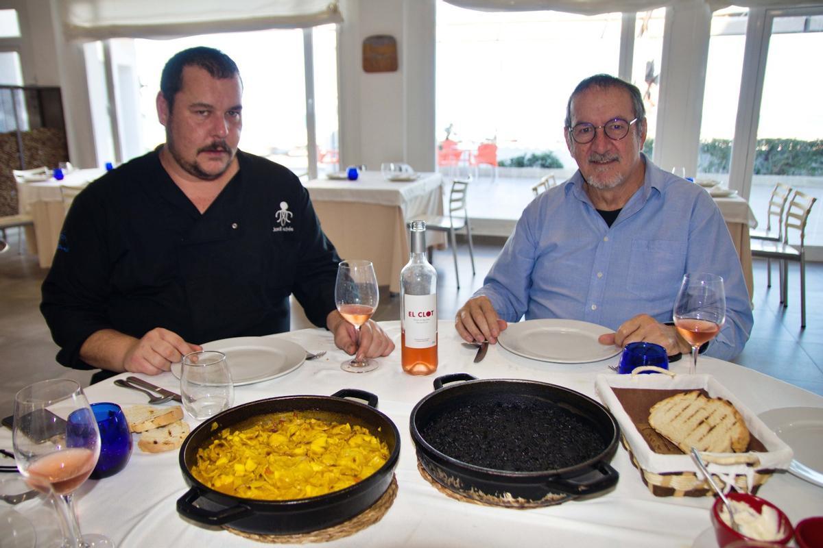 Jordi y Pere Joan, en una imagen tomada en 2020