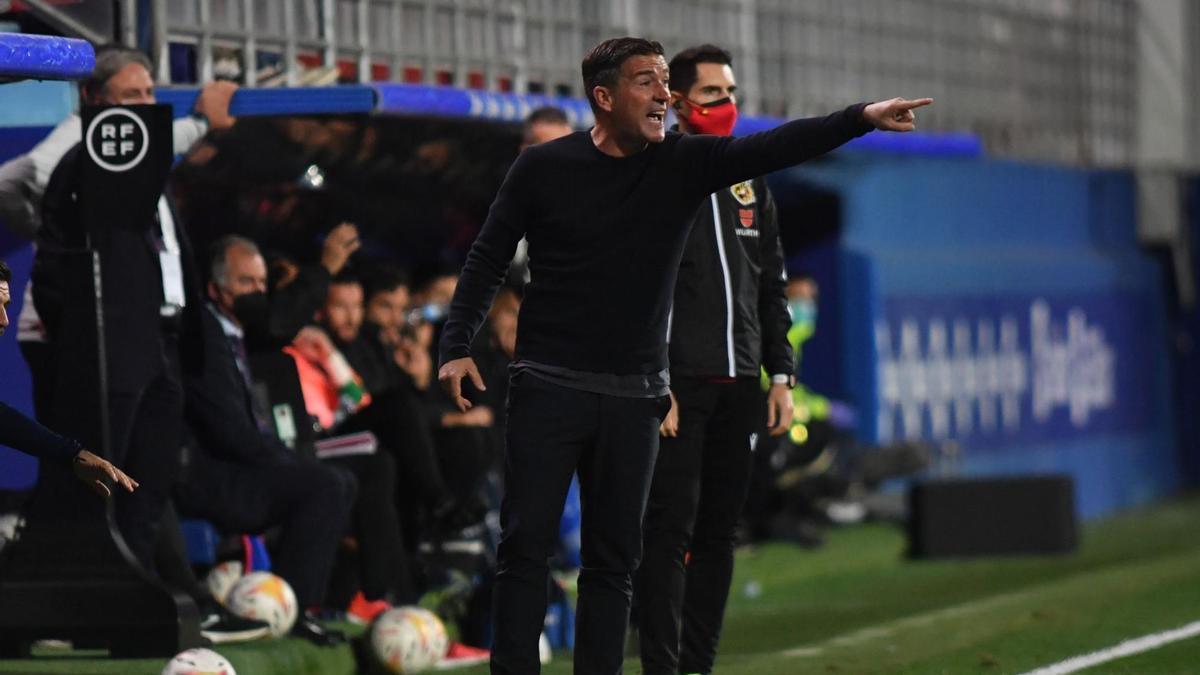 Carrión en el partido frente al Eibar.