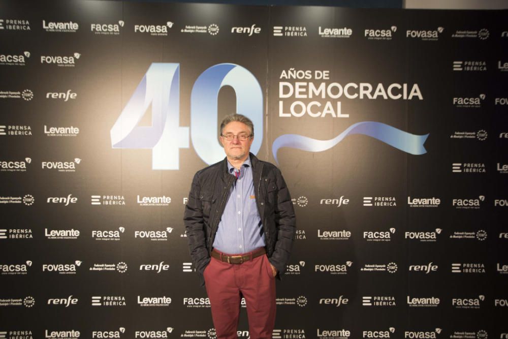 Gala de los 40 años de democracia local en Levante-EMV