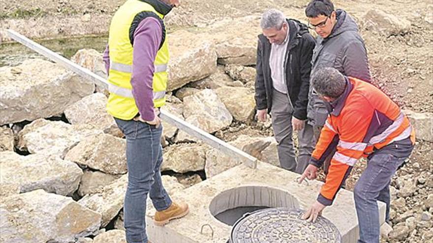 Ultiman las obras del depósito que garantizará agua al sector primario