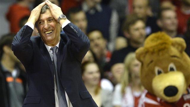 Svetislav Pesic, durante su etapa en el banquillo del Bayern