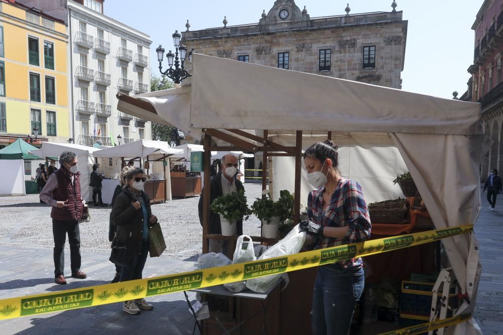 Vuelve el Mercado Artesano y Ecológico de Gijón