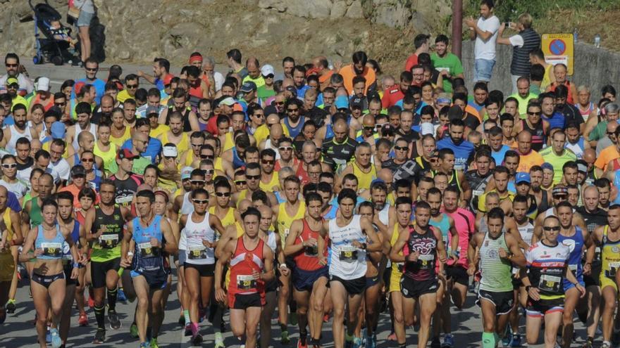 Meaño fusiona el deporte de la Carreira Popular con la religiosidad de los Milagros