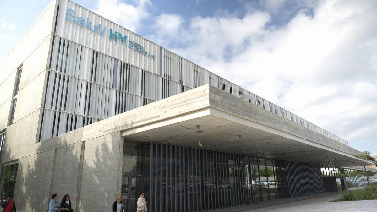 Fachada del Hospital de Viladecans.