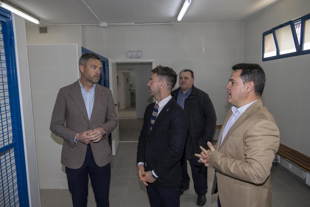 El pabellón deportivo Jorge Bera se moderniza y hace más accesibles sus instalaciones con una inversión de cien mil euros