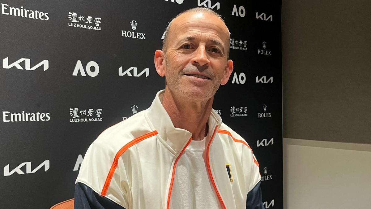 Samu López, entrenador de Carlos Alcaraz