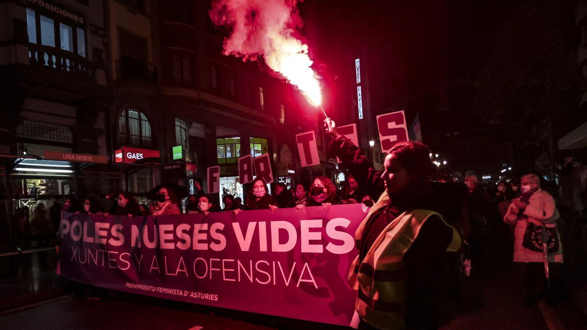 Asturias muestra su rechazo a la violencia contra las mujeres: todas las protestas por concejos