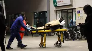 Los heridos en el accidente de tren de Córdoba llegan al Hospital Reina Sofía