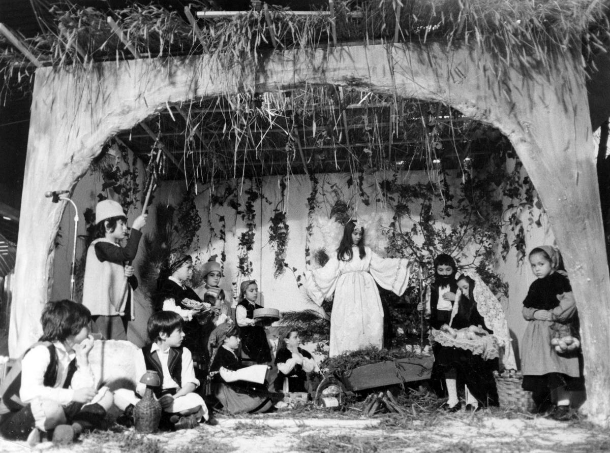 Los arriesgados belenes vivientes de las navidades pasadas