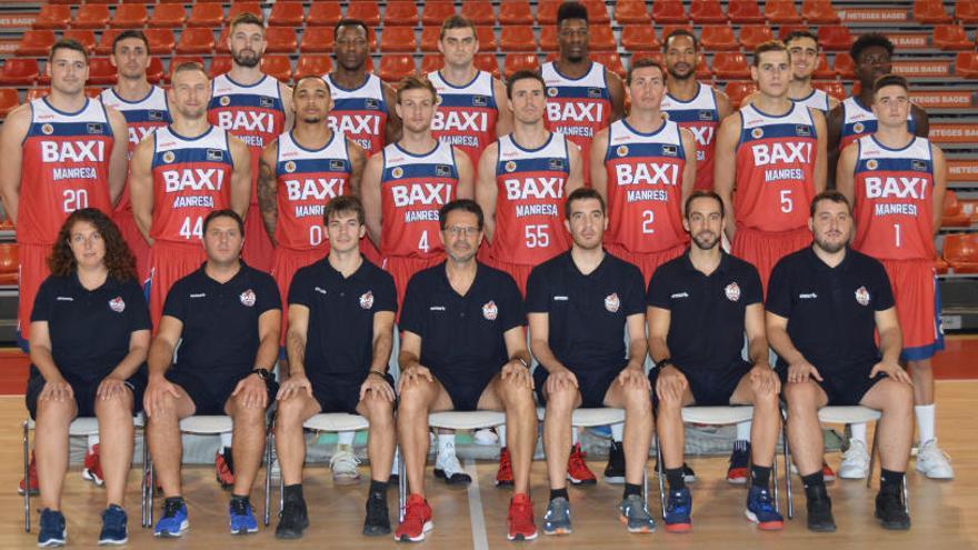 Foto de grup del Baxi Manresa de la temporada 2019-20