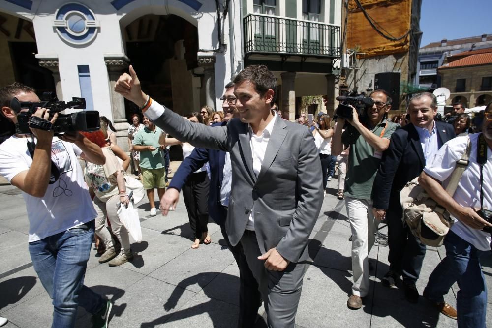 Acto electoral de Albert Rivera en Avilés