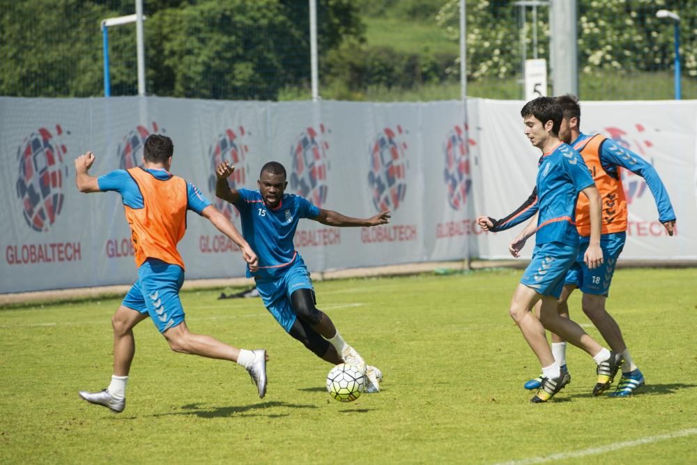 Entrenamiento del Real Oviedo