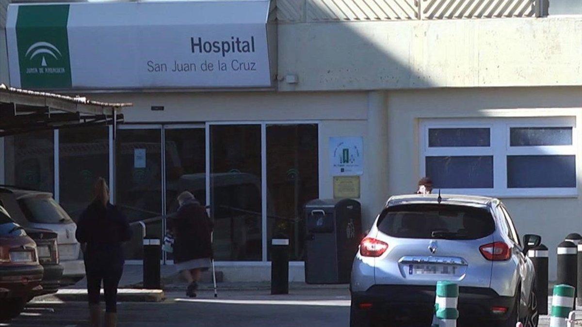 Fachada del Hospital San Juan de la Cruz de Jaén.