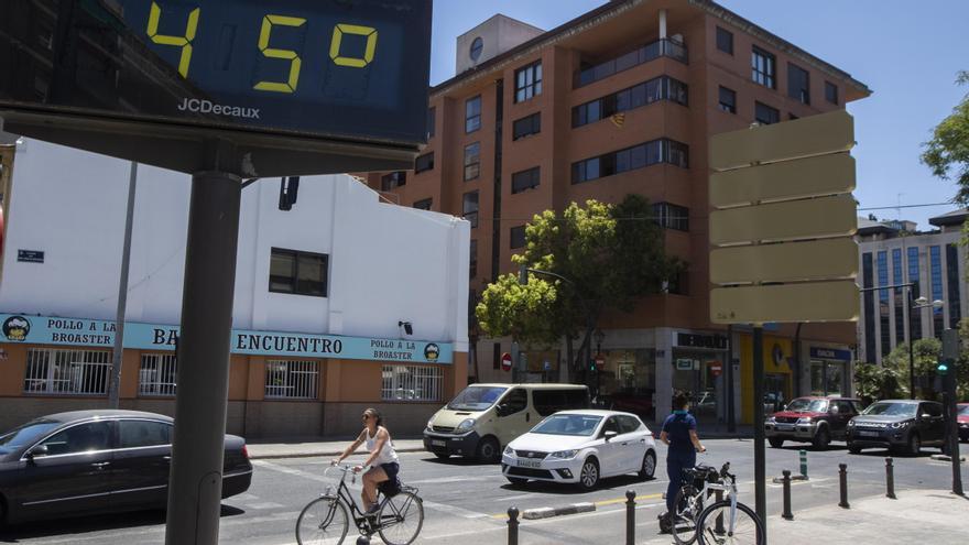 El tiempo en Valencia anuncia una nueva ola de calor con temperaturas de más de 40 grados, según la Aemet.