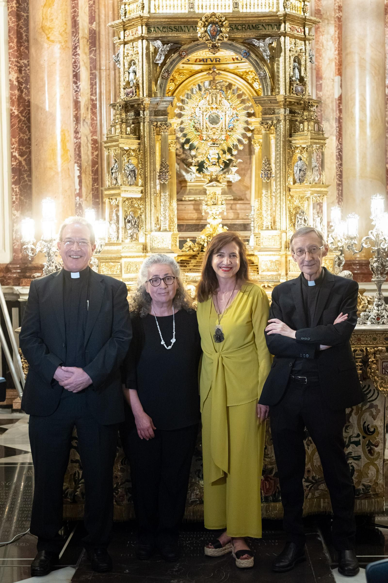 La Custodia exhibe su restauración integral
