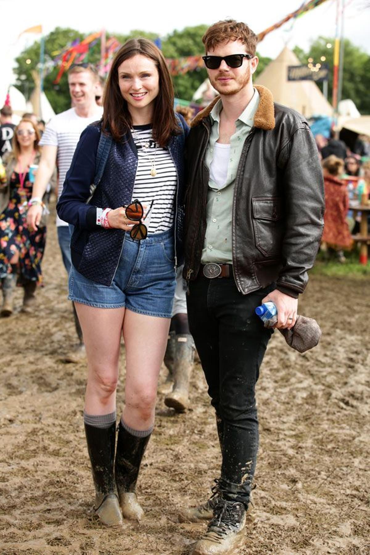 Festival Glastonbury 2016: Sophie Ellis Bextor y Richard Jones