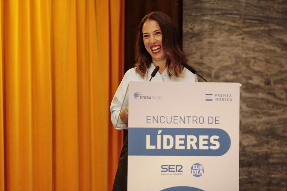 Patricia Hernández en el 'Encuentro de Líderes'