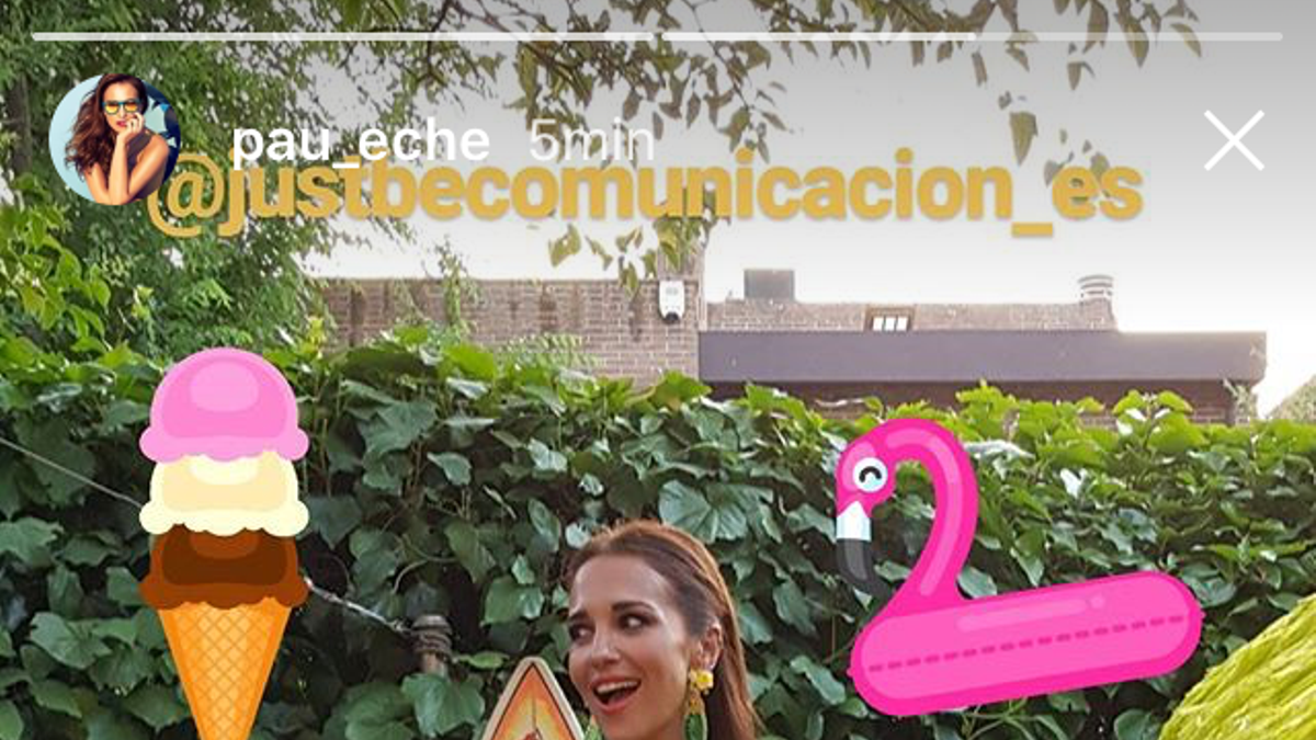 Paula Echevarría en Stories