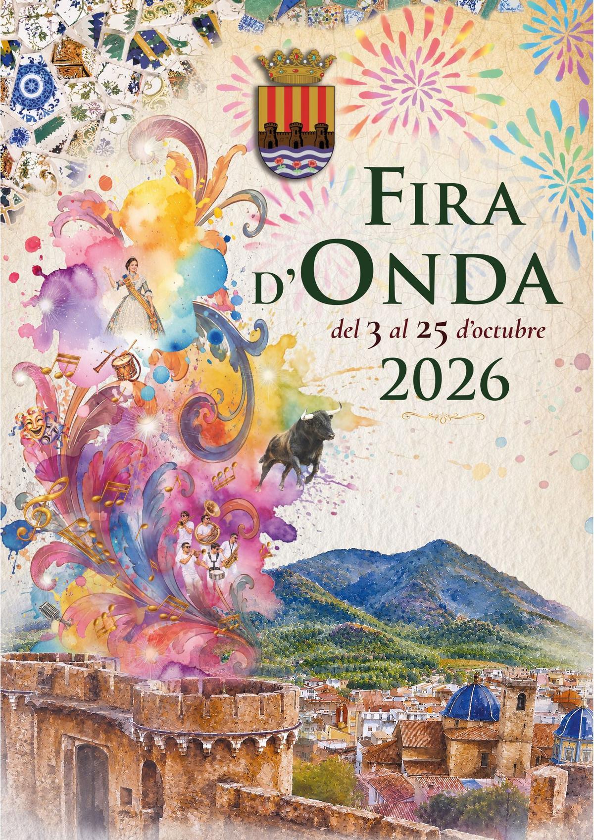 Cartel de la Fira d'Onda 2026.