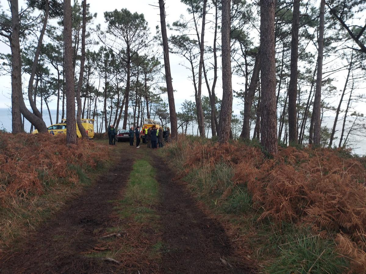 FOTOS: Búsqueda de un pescador desaparecido en la costa de Coaña FOTOS: Búsqueda de un pescador desaparecido en la costa de Coaña