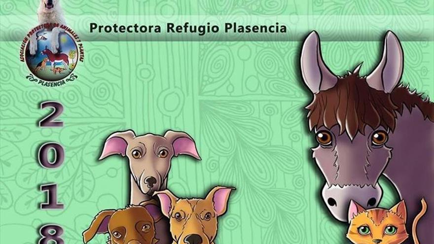 La protectora El Refugio edita unos 500 calendarios para atender a los perros