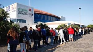 Un casting de OT en Málaga. 