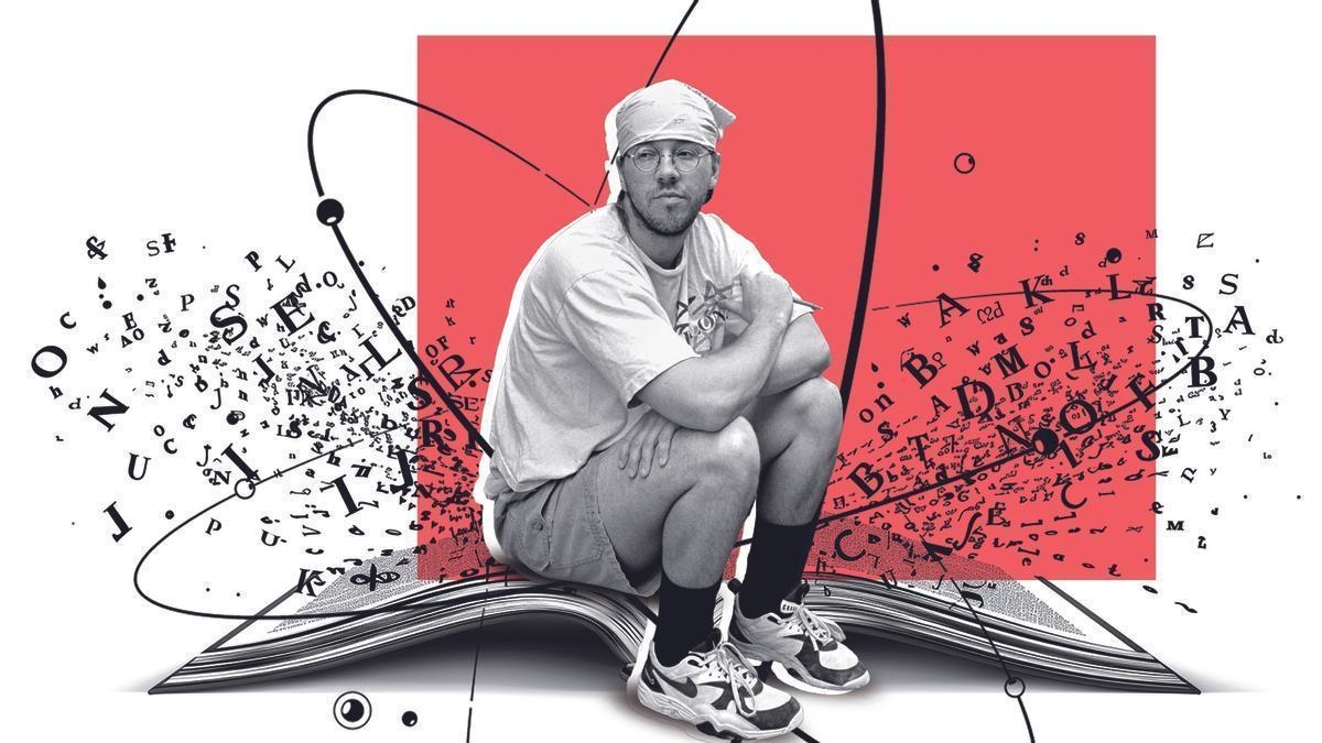 El escritor estadounidense David Foster Wallace, autor de 'La broma infinita'.