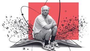 El escritor estadounidense David Foster Wallace, autor de La broma infinita.