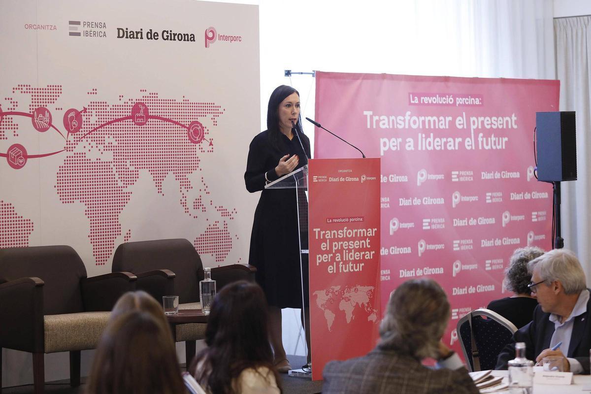 Rosa Altisent, directora general d’Agricultura i Ramaderia de la Generalitat.