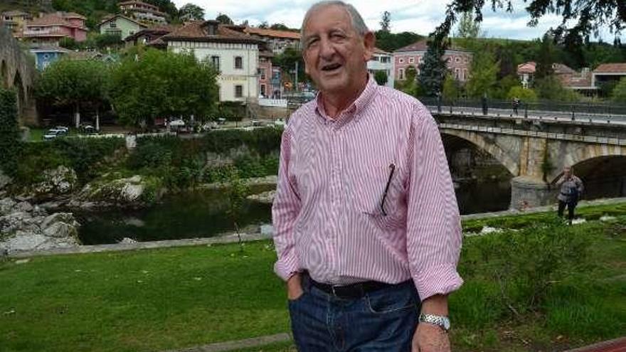 Alfredo García, en Cangas de Onís.