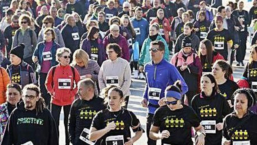 La Run4Cancer de Salt va reunir 520 participants a la seva cursa.